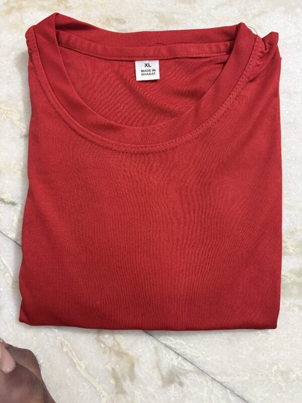WhatsApp Image 2026-07-18 at 10.03.18 PM Sarina Micro PP Polo Neck T-Shirt (110–120 GSM)