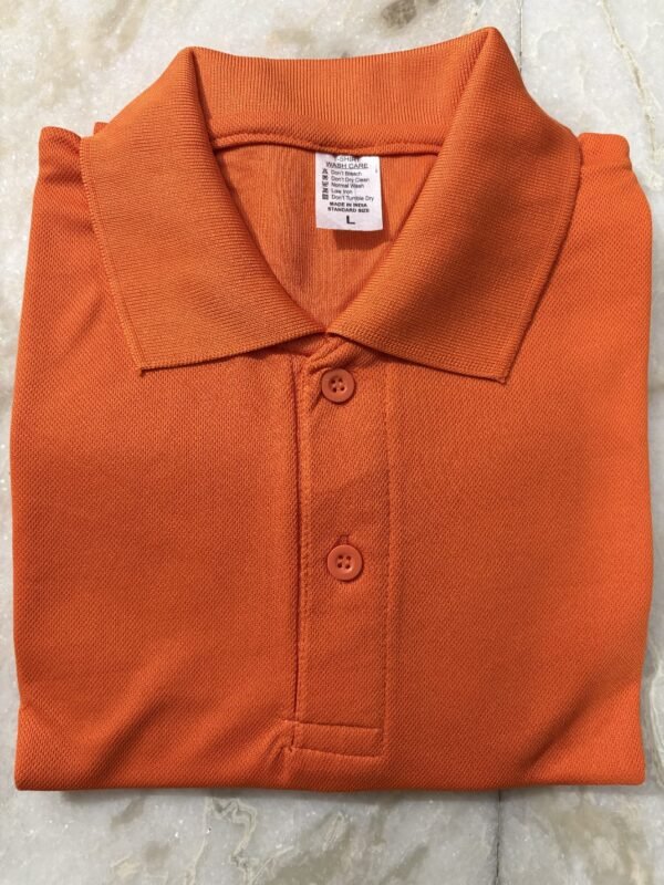 WhatsApp Image 2026-07-18 at 10.06.35 PM (1) Nirmal Dryfit Polo Neck T-Shirt (160–170 GSM)
