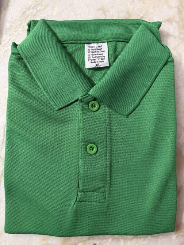 WhatsApp Image 2026-07-18 at 10.06.43 PM Nirmal Dryfit Polo Neck T-Shirt (160–170 GSM)