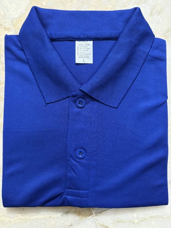WhatsApp Image 2026-07-18 at 10.06.48 PM Nirmal Dryfit Polo Neck T-Shirt (160–170 GSM)