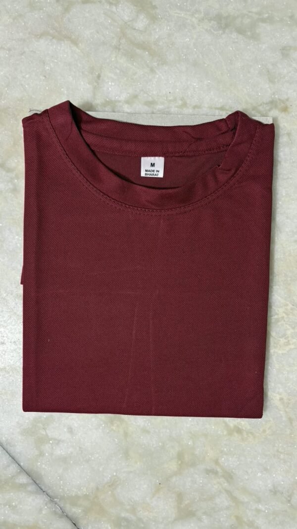 WhatsApp Image 2026-07-18 at 10.10.08 PM (1) Nirmal Dryfit Round Neck T-Shirt (160–170 GSM)