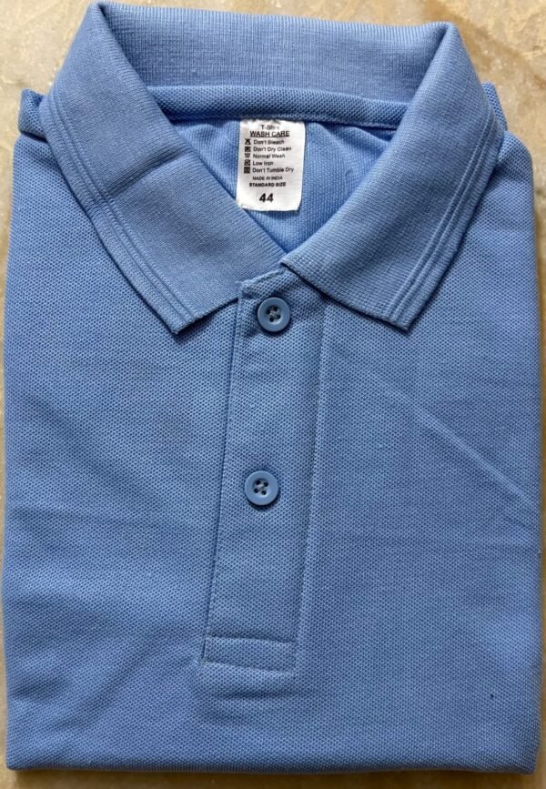 WhatsApp Image 2026-07-18 at 9.54.43 PM (1) Honeycom Matty Polo Neck T-Shirt (180–190 GSM)