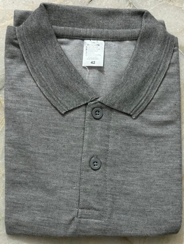 WhatsApp Image 2026-07-18 at 9.54.46 PM (3) Honeycom Matty Polo Neck T-Shirt (180–190 GSM)
