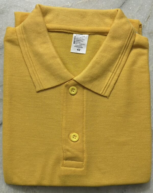WhatsApp Image 2026-07-18 at 9.54.46 PM Honeycom Matty Polo Neck T-Shirt (180–190 GSM)